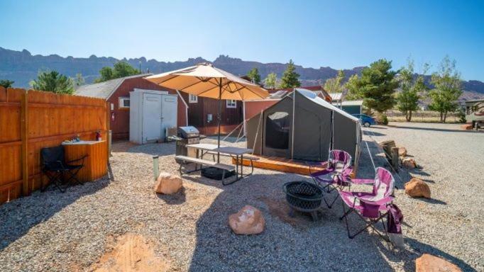 Funstays Glamping Setup Tent In Rv Park #4 Ok-T4 Moab Εξωτερικό φωτογραφία
